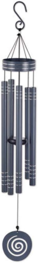 Sunset Vista Designs Durable Metal Vista Classics Galaxy Wind Chime, 41-Inch, Gray
