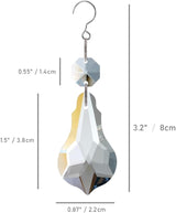 12pcs Crystal Suncatchers, Hanging Crystals Chandelier Prisms for Windows, Rainbow Maker Home Decoration