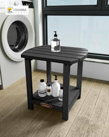 Ciokea Adirondack Outdoor Side Table，Black