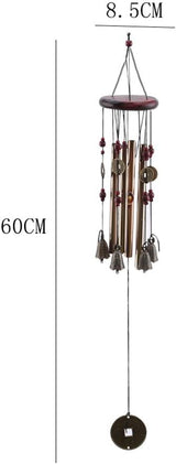 1Pcs Bronze Wind Chimes Outdoor Living Yard Garden Decor Wind Chimes