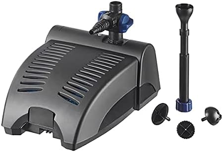 The Pond Guy ClearSolution Submersible Filter, Pump & Ultraviolet System for Outdoor Water Garden with Fountain Attachments & Diverter Valve, 1250