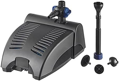 The Pond Guy ClearSolution Submersible Filter, Pump & Ultraviolet System for Outdoor Water Garden with Fountain Attachments & Diverter Valve, 1250