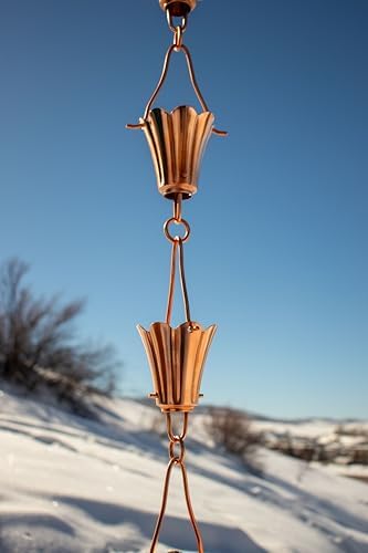 Nutshell Stores Yuri Rain Chain - Copper Plated - 8 Feet