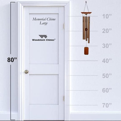 Woodstock Chimes Signature Collection, Woodstock Memorial Chime, Large (36'') Wind Chimes for Outdoor, Patio, Home or Garden Décor (RML)