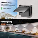 Solar Up and Down Wall Lights - 2 Pack