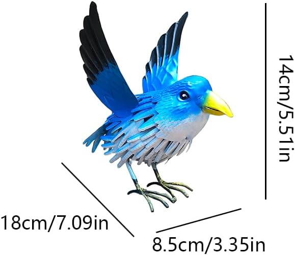 Metal Bird Abstract Art Ornaments are Seasonal Ornaments Suitable for Garden and Home Decoration, Indoor Furniture Decoration, Outdoor Home Forest Garden Decoration