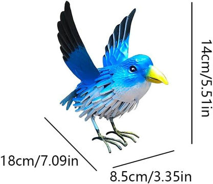Metal Bird Abstract Art Ornaments are Seasonal Ornaments Suitable for Garden and Home Decoration, Indoor Furniture Decoration, Outdoor Home Forest Garden Decoration