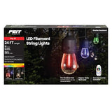 Feit Electric LED String Lights - 24ft Color Changing Remote