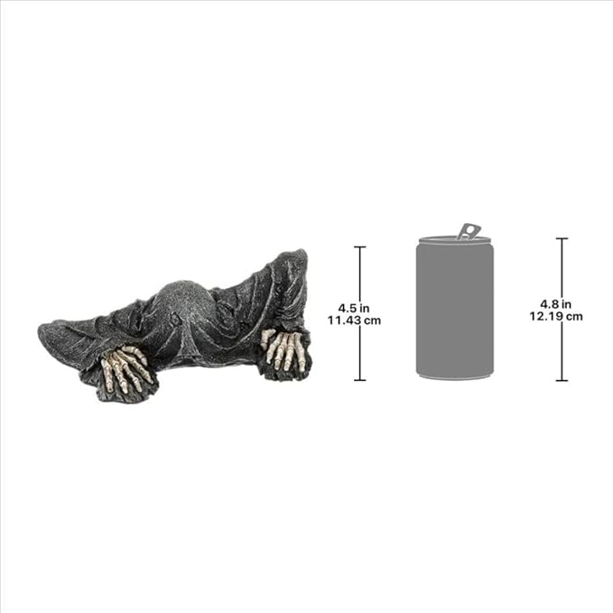 Design Toscano QM21463 The Creeper from The Grave Garden Statue Zombie Halloween Decoration, Small Size But Still Scary, Multicolored