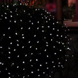22FT Solar String Lights - 50 LED, 8 Modes, White