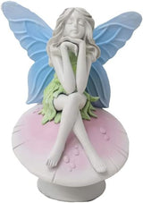 Spoontiques - Decorative Garden Statue - Colorful Home Décor for Indoor or Outdoor Use - Patio Decoration - Garden Accessory - Fairy Garden Statue