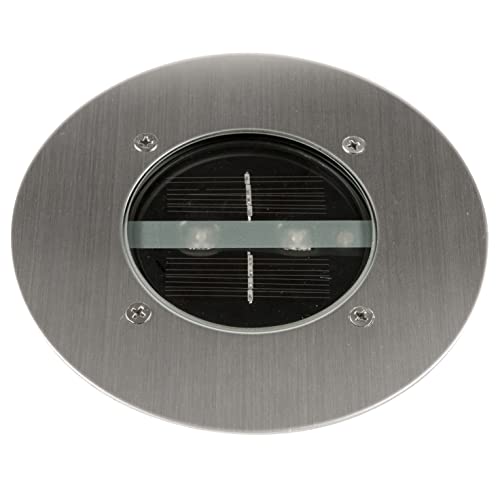 Solar Ground Spot 2 LED Round
