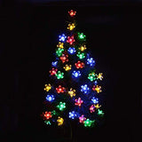 Joomer Solar String Lights - Flower LED, 16FT 50LED, Multicolor