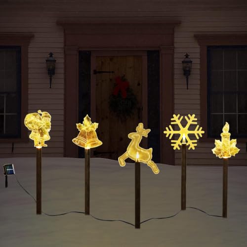 Christmas Pathway Lights - 5 PCS