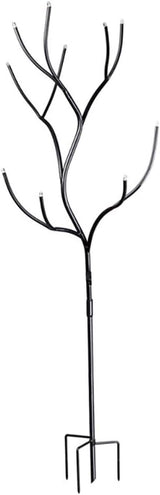 Evergreen Garden Glass Bottle Tree, Metal Bottle Trees for Garden Outside, Decorative Bottles Holder for Outdoor Wedding Christmas Party Decoration (Bottles Sold Separately)