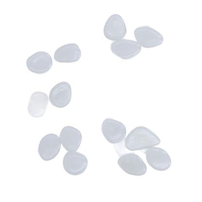 Outdoor Luminous STO Colorful e Luminous or K Garden Courtyard Waly Garden Trails 100 Bag Color Mixed,Garden Decoration Decorative Step STO (White)