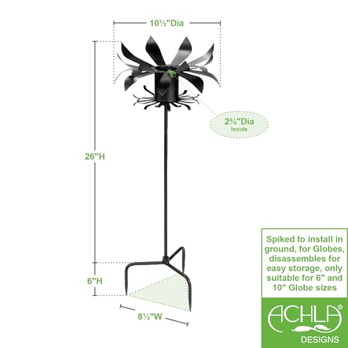 Achla Petals Gazing Globe Stand