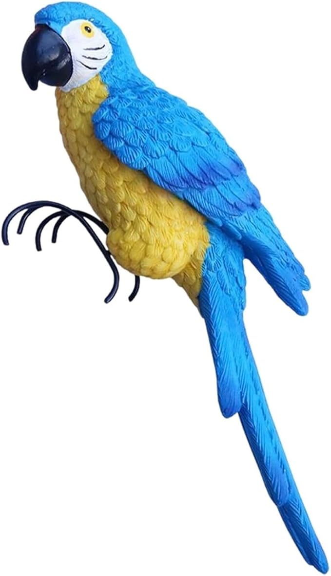 Garden Decor Resin Bird Statues Garden Decorative Sculptures Outdoor Decor Outdoor Decor(F)