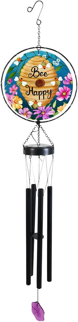 Briarwood Lane Happy Beehive Illuminated Wind Chime