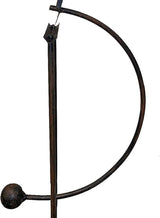 Esschert Design ZYCT815 Steampunk Owl in Flight Rocker Outdoor Garden Yard Landscaping Metal Stake Multicolored Statue w/Industrial Accents