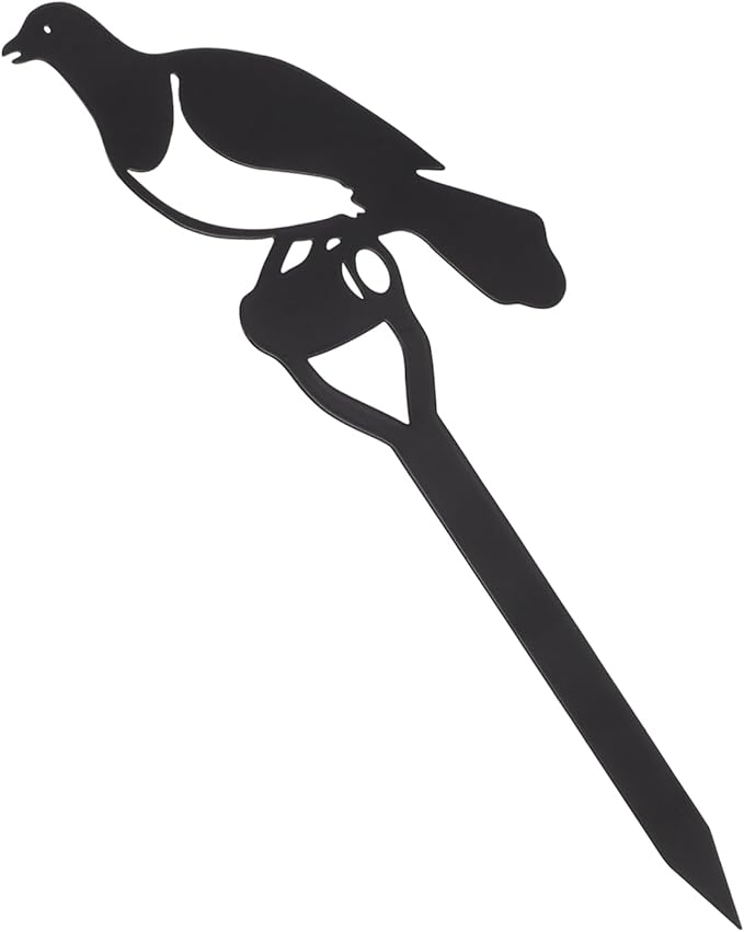 Bird Garden Stake Decor Iron for Lawn and Garden Vivid Bird Stake Ornament for Outdoor Decoration