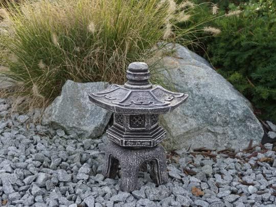 Amazing Pagoda Lantern Outdoor Statue Zen Garden Decor Concrete Japanese Stone Lantern Chinese Pagoda