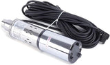Deep Well Submersible Pump DC 48V 280W Electric Solar Powered Water Pump, 4.2 GPM Flow, 197ft Lift, Farm Ranch Irrigation Submersible Bore Hole Deep Well Pump