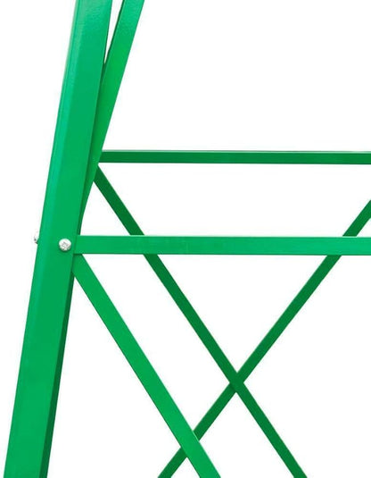8 Feet Ornamental Garden Windmill, Green and Yellow