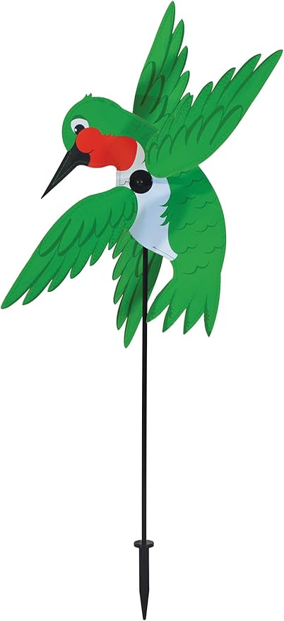 In the Breeze 2562 Baby Hummingbird Whirligig Wind Spinner for Your Yard or Garden