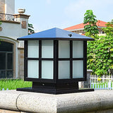 Outdoor Post Light 11.8" - Modern Column E26 Hardwired