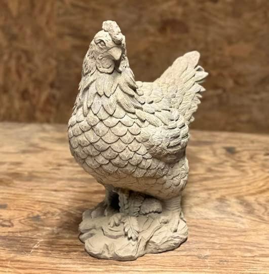 Generic Stone Statue 2023 Chicken Statue Concrete Farm Chicken Decoration