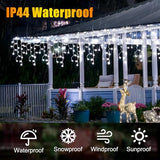 128 Functions 504 LED Christmas Lights - 52FT, 16 Colors, 8 Modes, Timer
