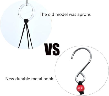 Bwinka Chinese Traditional Retro10 Tubes 5 Bells Bronze Yard Garden Outdoor Living Wind Chimes 85cm (MT-626)…