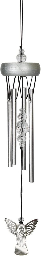 Woodstock Chimes Signature Collection, Fantasy, Angel 10'' Décor Designs - Small Chimes Wind Chimes for Outdoor, Patio, Home or Garden Décor (WCFA)
