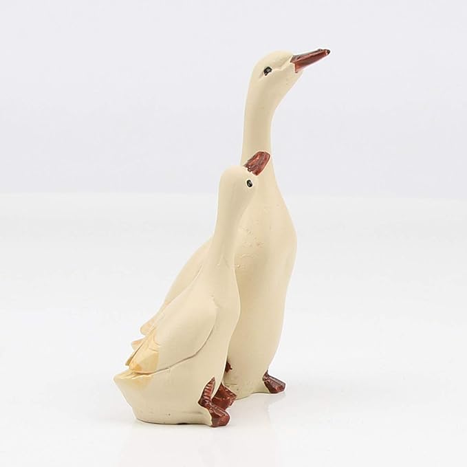 Small Goose Figurine Statue Farm Christmas Farm Animal Decorations Rustic Farmhouse Decor Desk Tabletop Children Room Ornaments