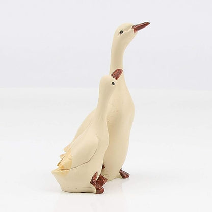 Small Goose Figurine Statue Farm Christmas Farm Animal Decorations Rustic Farmhouse Decor Desk Tabletop Children Room Ornaments
