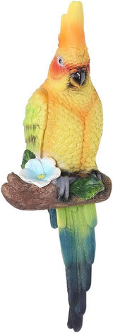 Respicefinem Resin Simulated Shape Garden Statue Outdoor Sculpture Lawn Decor for Garden Patio Balcony Home Scene