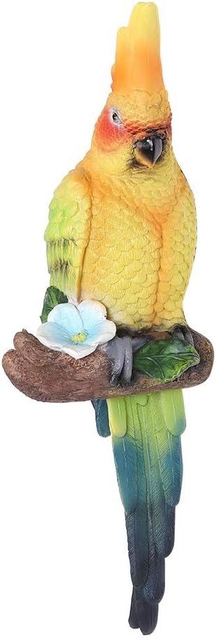 Respicefinem Resin Simulated Shape Garden Statue Outdoor Sculpture Lawn Decor for Garden Patio Balcony Home Scene