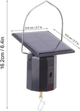 Solar Powered Wind Spinner Motor, Solar Powered Wind Chime Ornament Hanging Rotating Motor for Hanging Display Garden Yard Patio Lawn Outdoo
