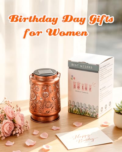 Sunflower Solar Lantern - 2 Pack Outdoor Decor