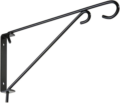 National Hardware N274-761 Swivel Bracket, Black, 9"