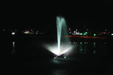 Kasco 3/4HP J Series Decorative RGB Fountain - 120V with 50 Ft Electric Power Cord | RGB LED Lighting | Efficient Pond Aerator Outdoor Fountain