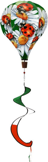 Briarwood Lane Ladybugs and Daisies Hot Air Balloon Spinner