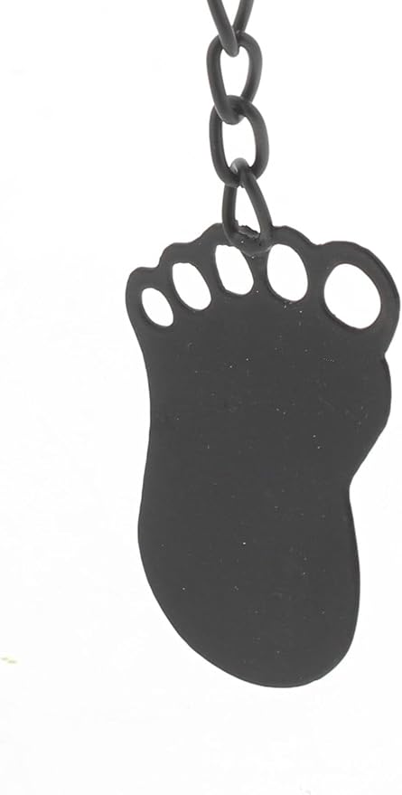 The Bridge Collection 27" Metal Bigfoot Wind Chime - Bigfoot Gifts - Big Foot Yard Decor - Bigfoot Decor - Metal Wind Chimes - Big Foot Silhouette Wind Chime - Windchimes for Garden Decor