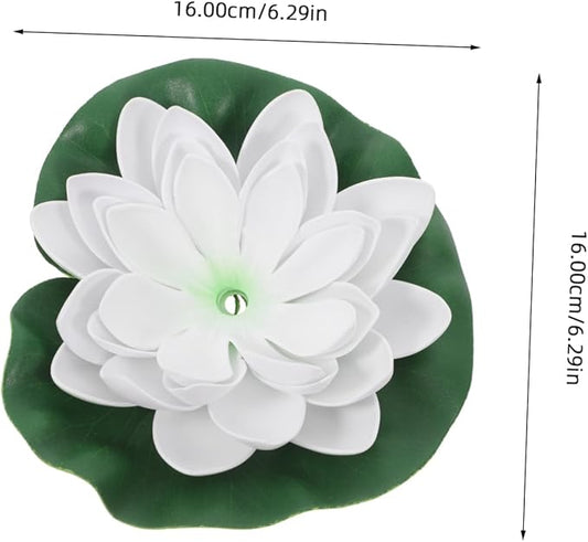 POPETPOP 1set Solar Lotus Fountain for Bird Bath Floating Water Lily Fountain for Garden Patio and Outdoor Spaces Attracts Birds Versatile Design