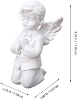 Garden Ornaments Decor Statue Outdoor,Abstract Unique Statue Sculpture Creative Outdoor Garden Courtyard Statue Decoration Ornament,Miniatures Angel Statue Outdoor Figurine Home Garden Decor