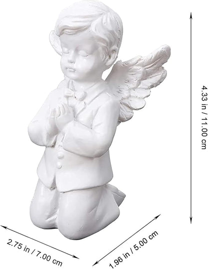 Garden Ornaments Decor Statue Outdoor,Abstract Unique Statue Sculpture Creative Outdoor Garden Courtyard Statue Decoration Ornament,Miniatures Angel Statue Outdoor Figurine Home Garden Decor