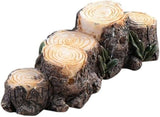 Miniature Resin Stump Micro Landscape Fairy Garden Ornament Mini Doll House Outdoor Landscape Decor Outdoor Statues Garden Sculptures Decor Landscape