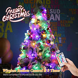 LED String Lights 16ft - Color Changing RGB Battery Operated Waterproof