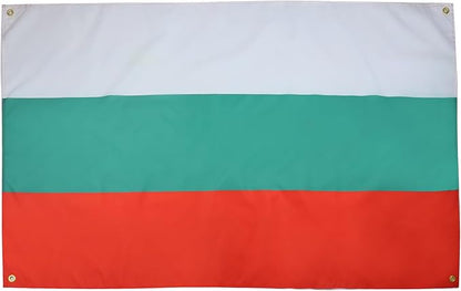 AZ FLAG Bulgarian Flag 150 x 90 cm with 4 Eyelets for Balcony or Wall